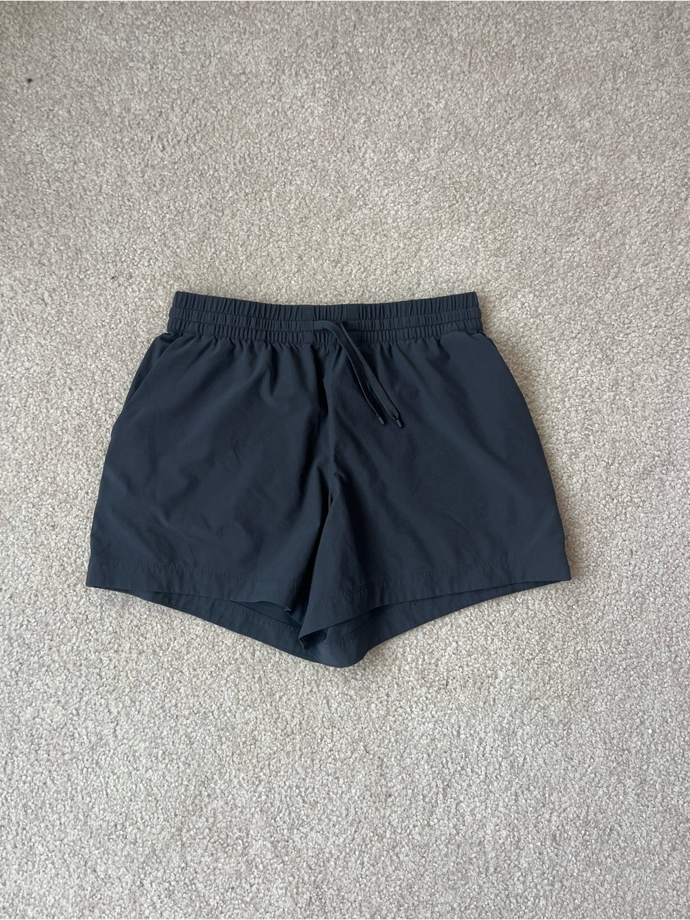 Patagonia Lightweight Dark Gray Elastic-Waist Shorts